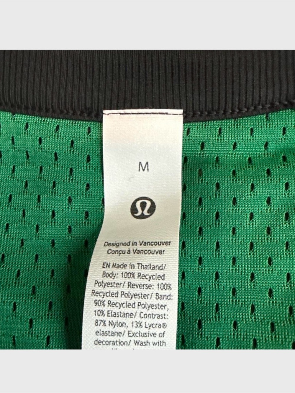 Lululemon reversible cropped jersey tank size M - Picture 3 of 3